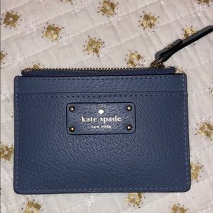 Kate Spade Card Wallet Holder in Navy